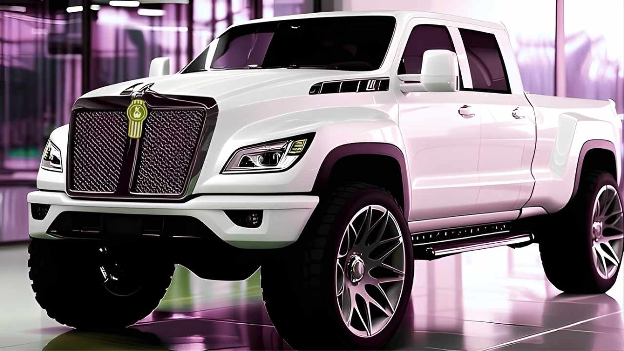 2026 Kenworth White Pickup Truck