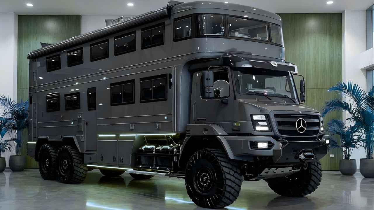 2026 Mercedes Zetros Double Decker 6×6 Motorhome