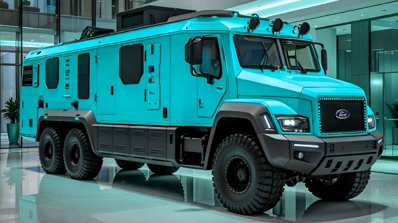 2026 Ford F‑550 6×6 Armored Camper